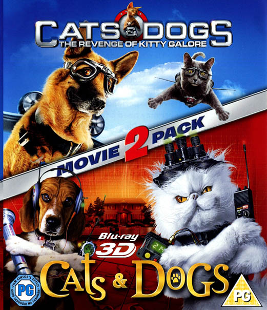 F002. Cats and Dogs - Cuộc Chiến Chó Mèo 3D 50G (DTS-HD 5.1)  